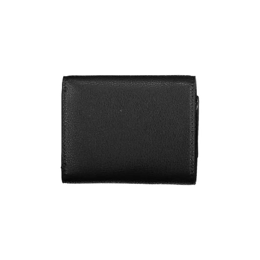 Calvin Klein Elegant Black Double-Compartment Wallet Calvin Klein