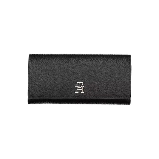 Tommy Hilfiger Chic Black Multifunction Wallet with Phone Compartment Tommy Hilfiger