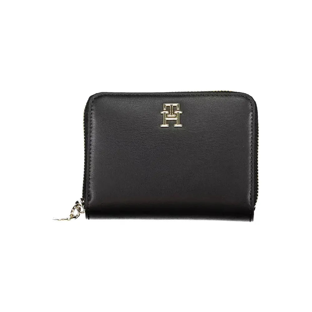 Tommy Hilfiger Black Polyethylene Women Wallet