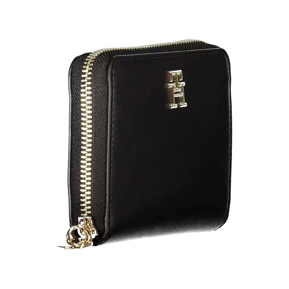 Tommy Hilfiger Black Polyethylene Women Wallet