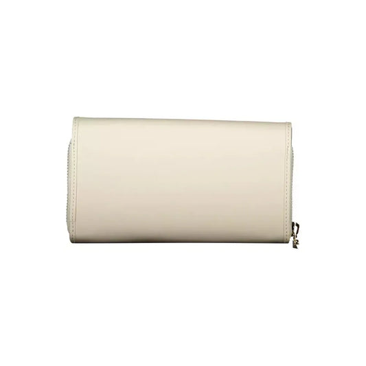 Tommy Hilfiger Elegant White Polyethylene Ladies Wallet Tommy Hilfiger