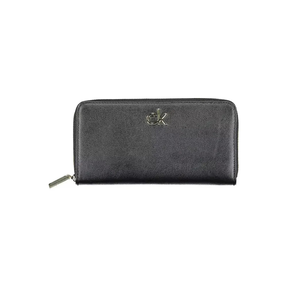 Calvin Klein Elegant Black Multi-Compartment Wallet Calvin Klein