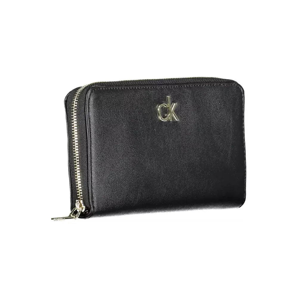 Calvin Klein Elegant Black Multi-Compartment Wallet Calvin Klein