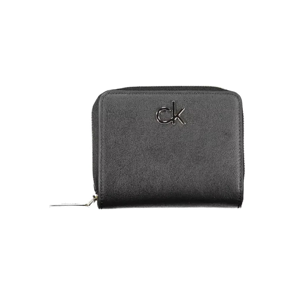 Calvin Klein Elegant Black RFID Wallet with Secure Closure Calvin Klein