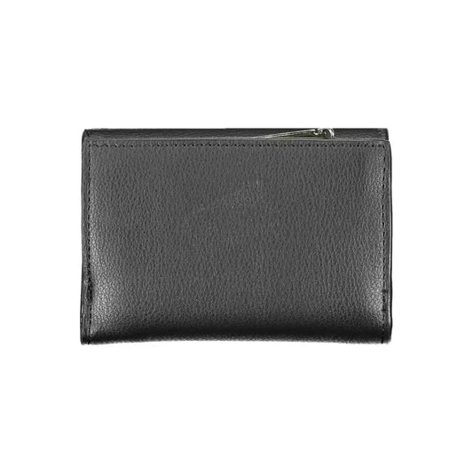 Calvin Klein Elegant Black Polyethylene Wallet with RFID Lock Calvin Klein