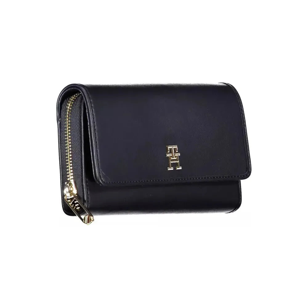 Tommy Hilfiger Elegant Blue Wallet with Ample Space Tommy Hilfiger