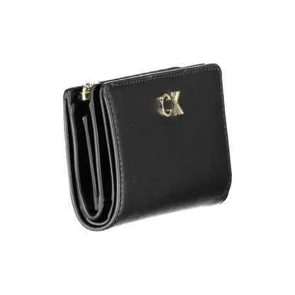 Calvin Klein Black Polyethylene Women Wallet Calvin Klein