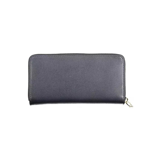 Tommy Hilfiger Chic Blue Zip Wallet with Multiple Compartments Tommy Hilfiger