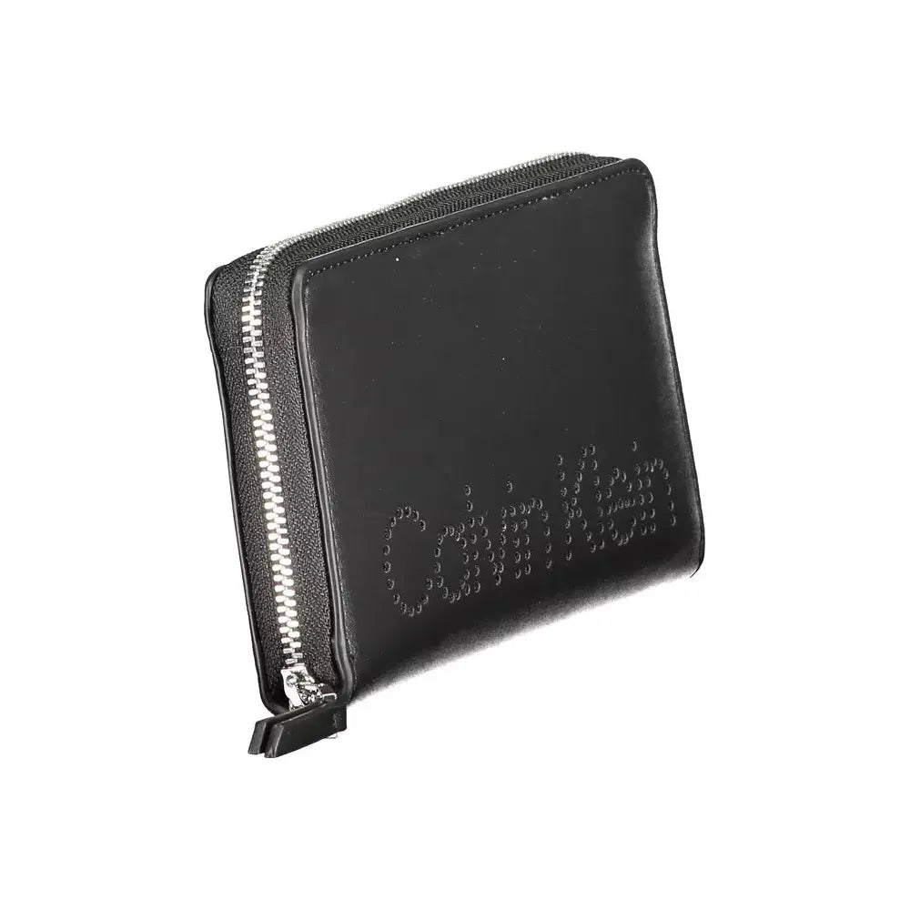 Calvin Klein Elegant Black Wallet with RFID Block & Coin Purse Calvin Klein