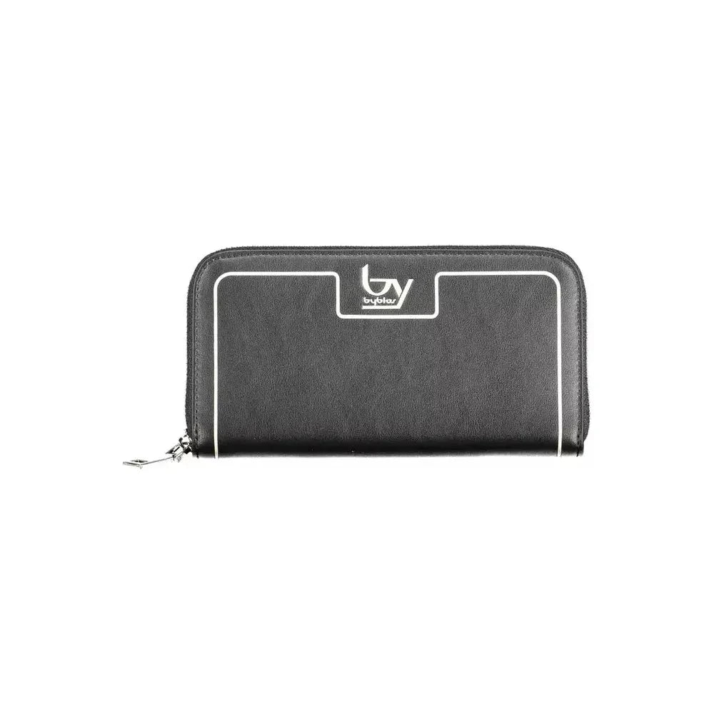 BYBLOS Elegant Five-Compartment Zip Wallet BYBLOS