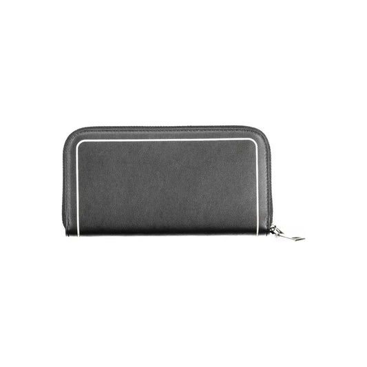 BYBLOS Elegant Five-Compartment Zip Wallet BYBLOS