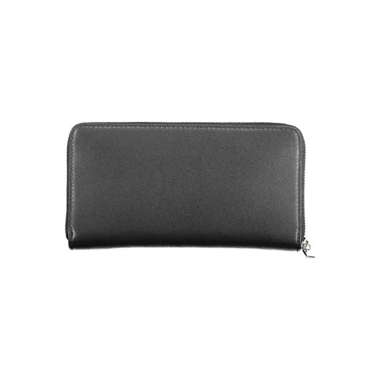 Calvin Klein Elegant Black Wallet with RFID Lock and Zip Closure Calvin Klein