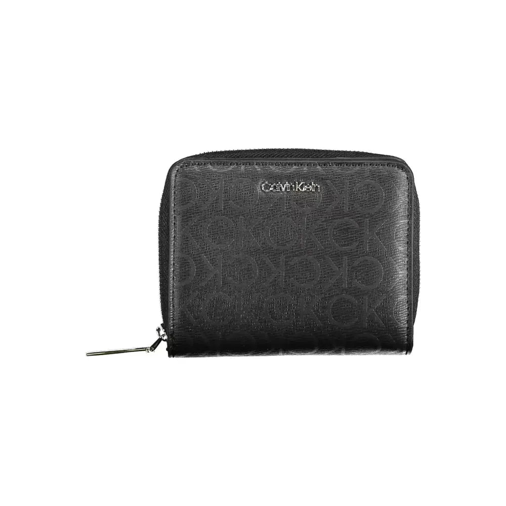 Calvin Klein Elegant Black Wallet with RFID Block & Coin Purse Calvin Klein