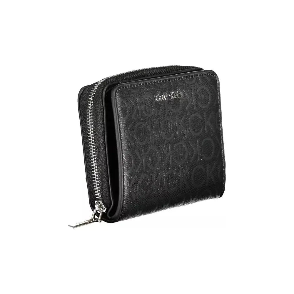 Calvin Klein Elegant Black Wallet with RFID Block & Coin Purse Calvin Klein