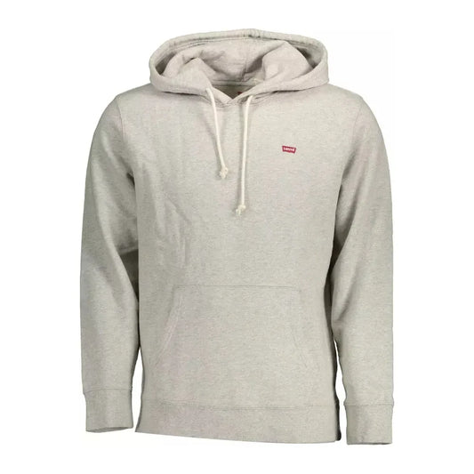 Levi's Essential Gray Hooded Sweatshirt for Men Levi's