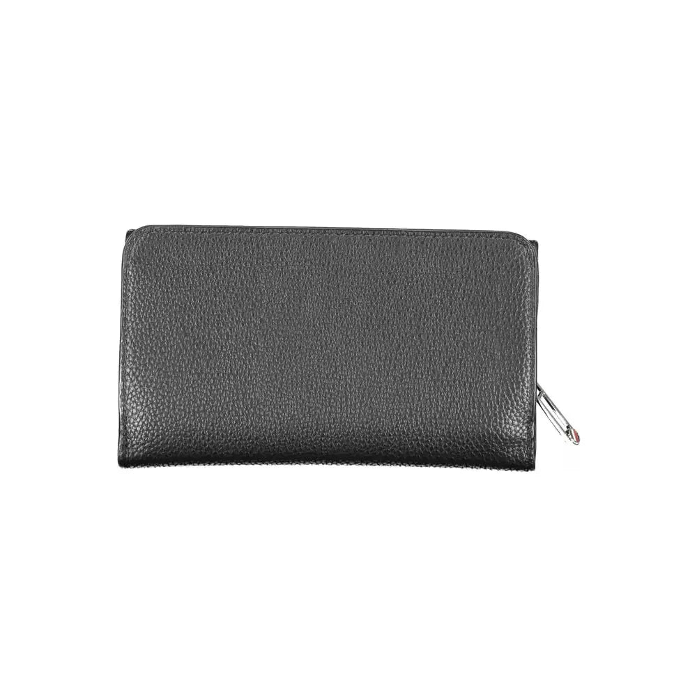 Tommy Hilfiger Elegant Black Polyethylene Wallet Tommy Hilfiger