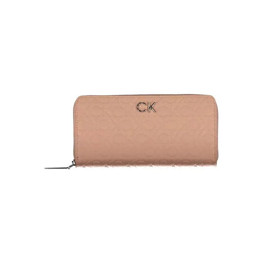 Calvin Klein Chic Pink RFID Wallet with Multiple Compartments Calvin Klein