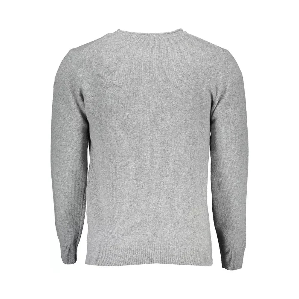 North Sails Elegant Gray Wool-Blend Sweater North Sails