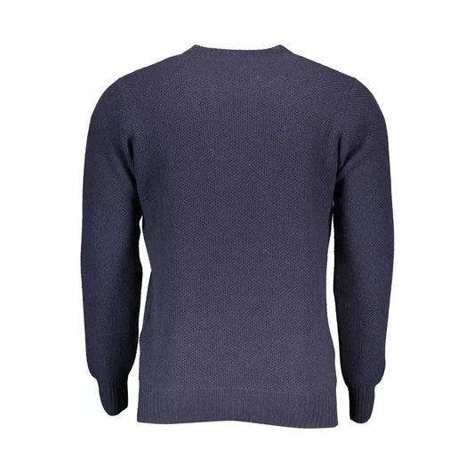 North Sails Elegant Blue Wool-Blend Sweater for Men North Sails