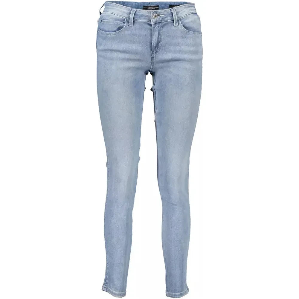 Guess Jeans Chic Light Blue Denim for Sophisticated Style Guess Jeans