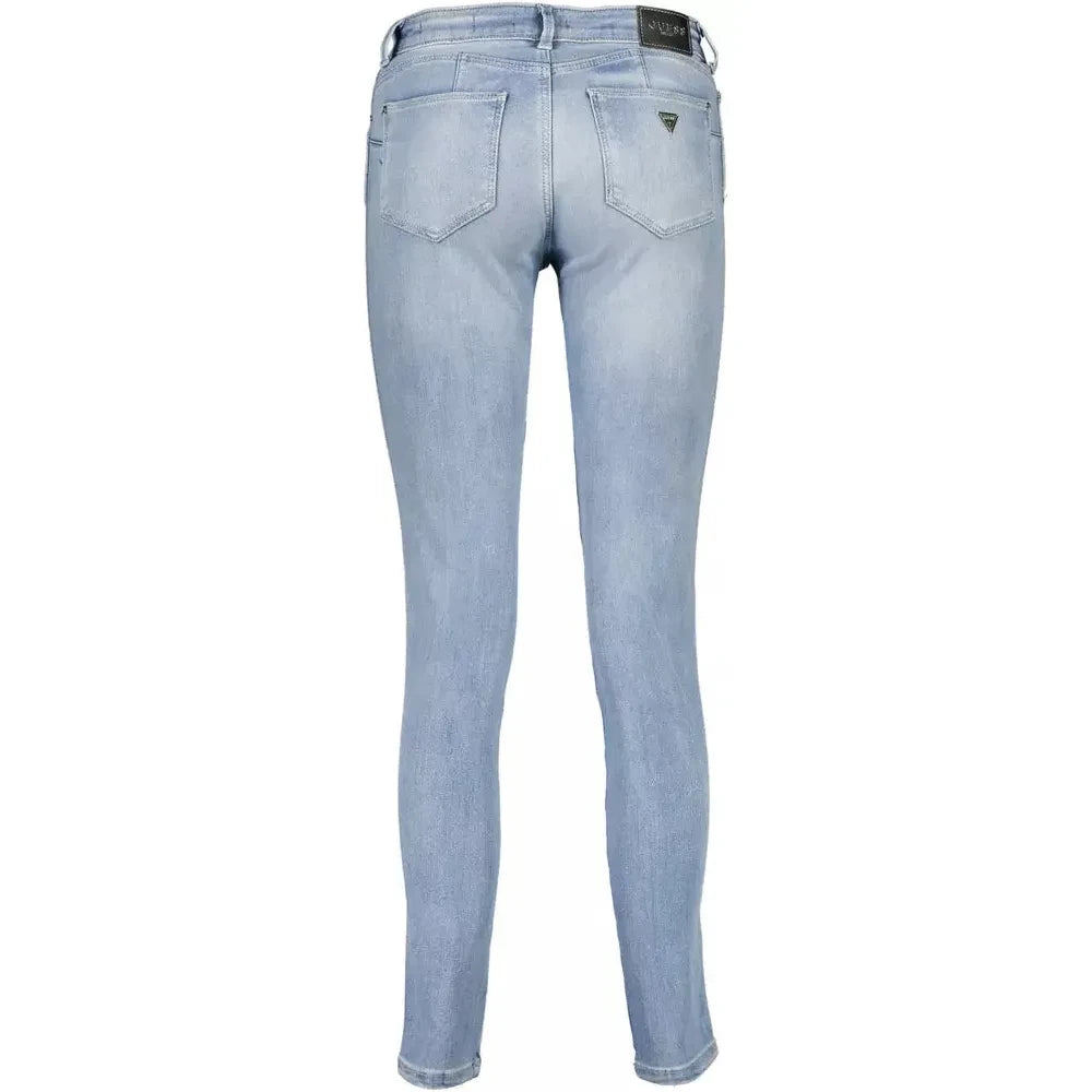 Guess Jeans Chic Light Blue Denim for Sophisticated Style Guess Jeans