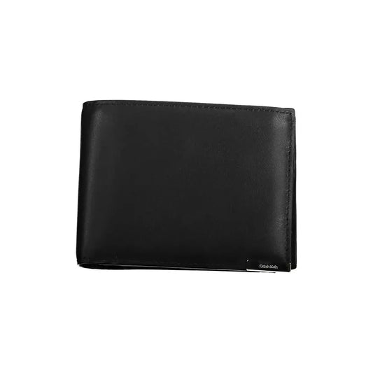 Calvin Klein Sleek Black Leather Wallet with RFID Blocker Calvin Klein