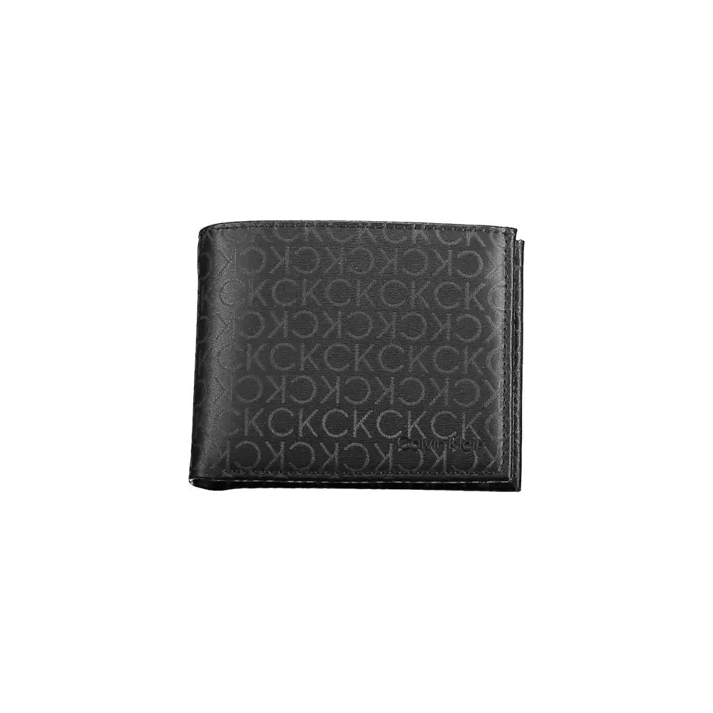 Calvin Klein Sleek Black Bifold Wallet with RFID Block Calvin Klein