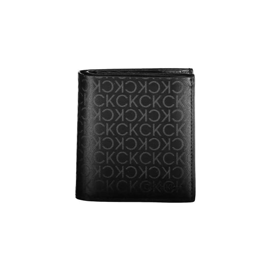 Calvin Klein Black Polyester Men Wallet Calvin Klein