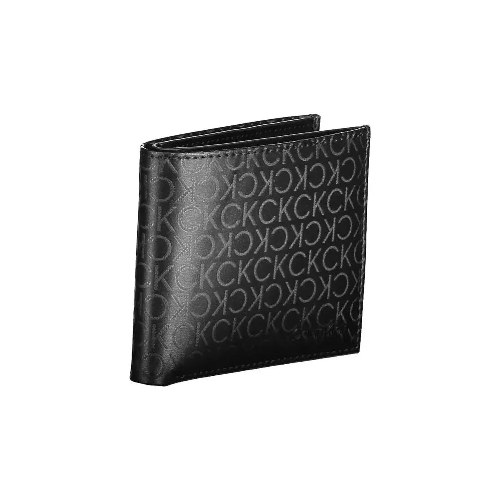 Calvin Klein Sleek Black Bifold Wallet with RFID Block Calvin Klein