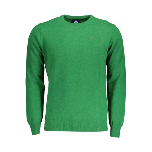 North Sails Chic Green Wool-Blend Sweater for Men North Sails