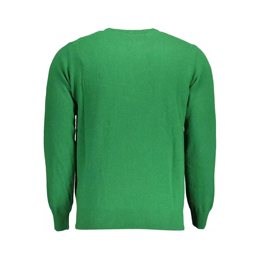 North Sails Chic Green Wool-Blend Sweater for Men North Sails