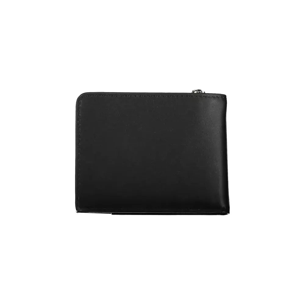 Calvin Klein Sleek Black RFID-Secure Wallet with Coin Purse Calvin Klein