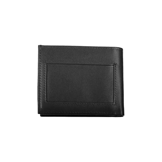 Calvin Klein Elegant Black Polyethylene Wallet with RFID Blocker Calvin Klein