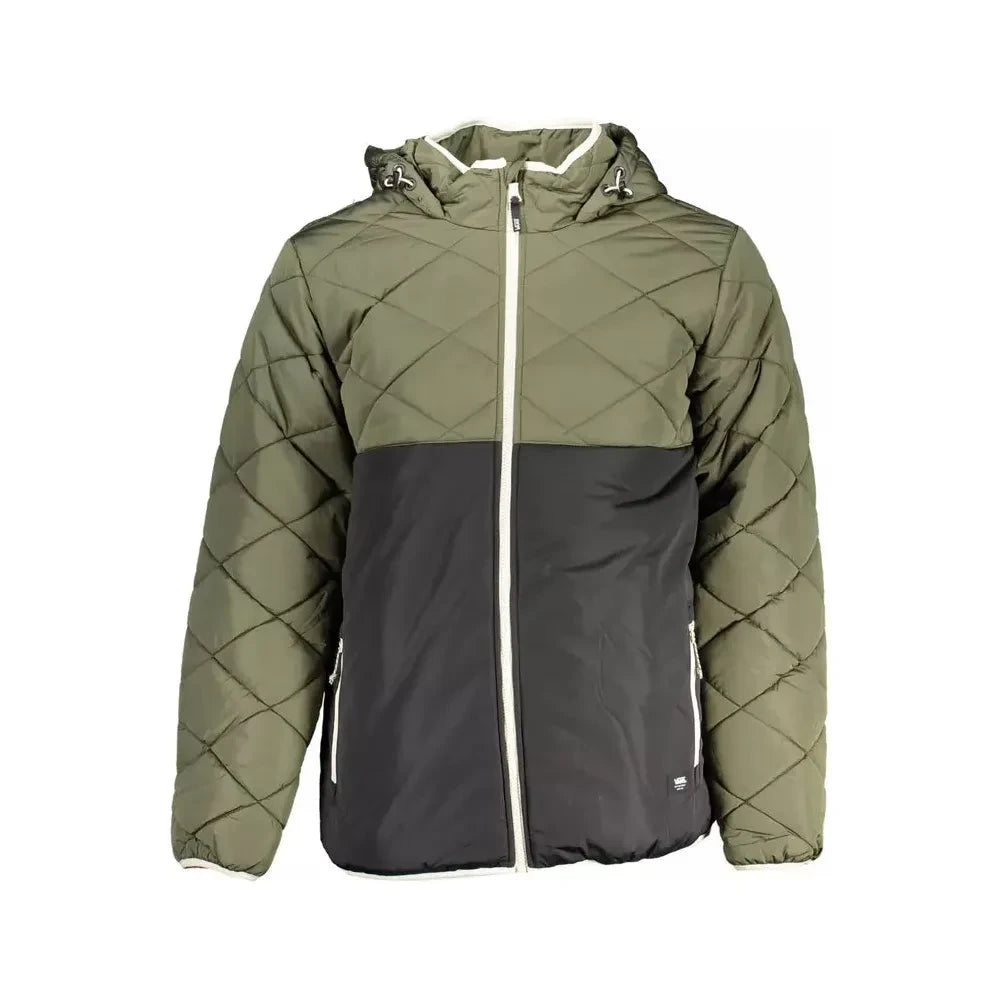 Vans Classic Green Hooded Jacket with Logo Accent Vans