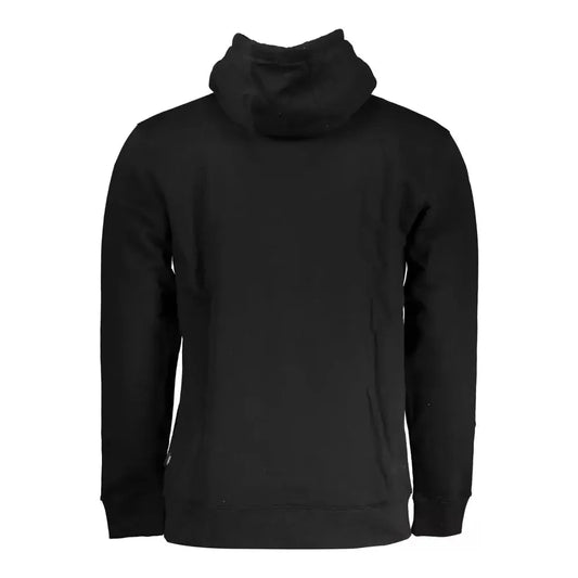 Vans Elegant Long-Sleeved Hooded Sweatshirt in Black Vans