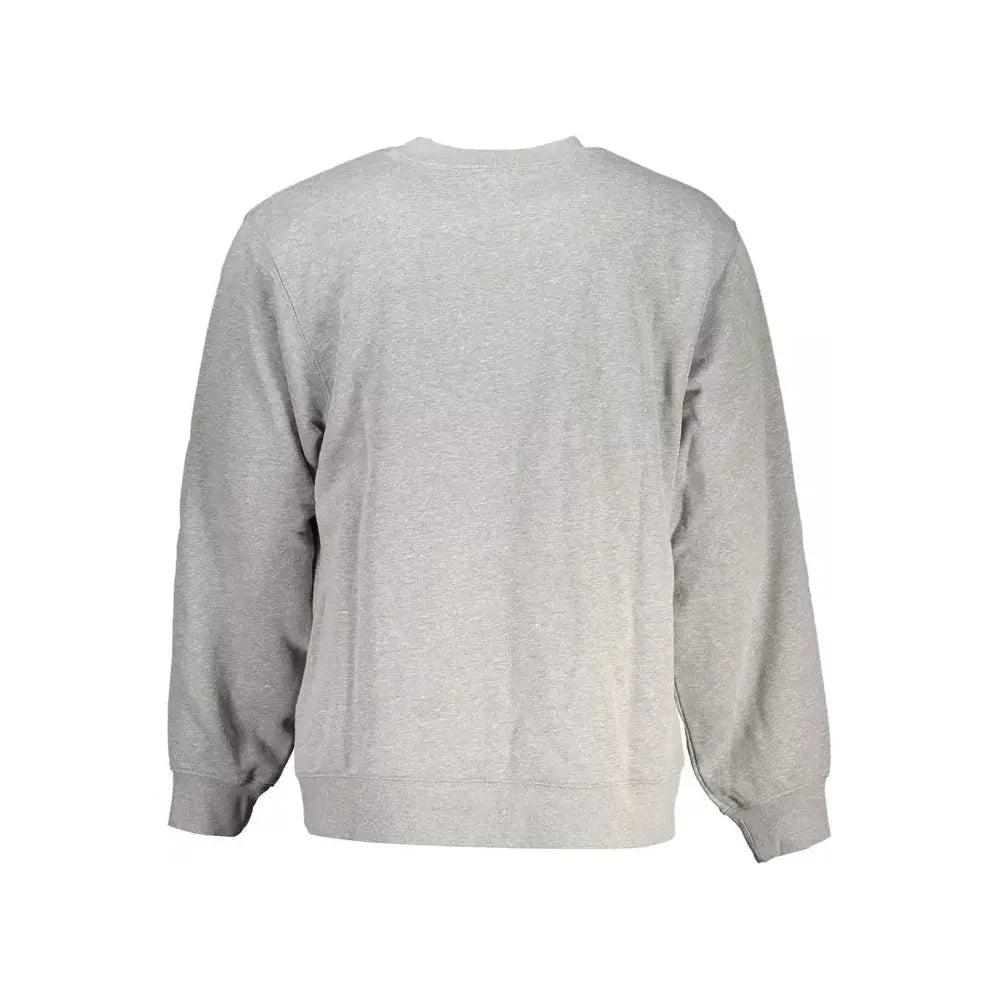 Vans Cozy Heather Gray Embroidered Sweatshirt Vans