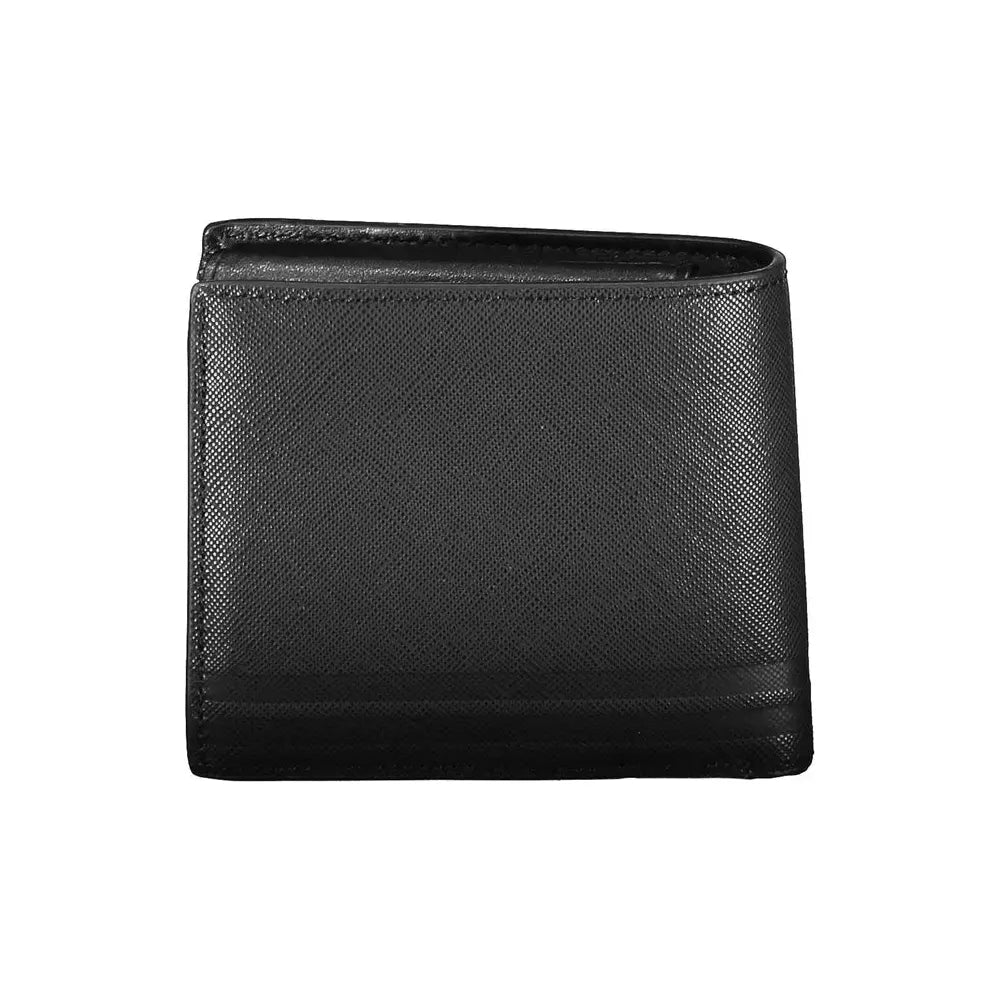 Tommy Hilfiger Chic Black Leather Bifold Wallet Tommy Hilfiger