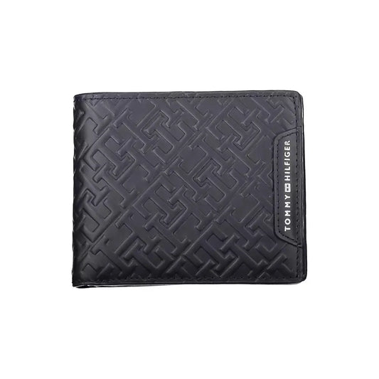 Tommy Hilfiger Sophisticated Blue Leather Men's Wallet Tommy Hilfiger