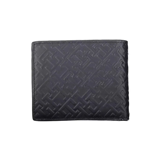 Tommy Hilfiger Sophisticated Blue Leather Men's Wallet Tommy Hilfiger