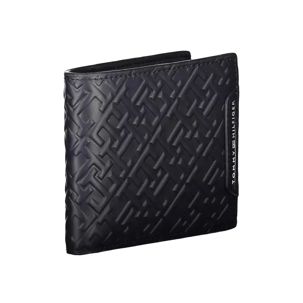 Tommy Hilfiger Sophisticated Blue Leather Men's Wallet Tommy Hilfiger