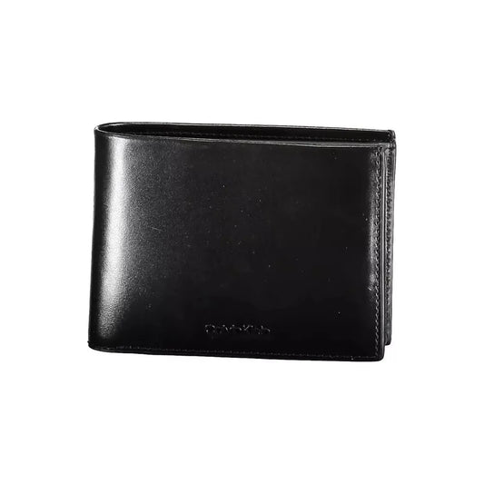 Calvin Klein Sleek Black Leather Wallet with RFID Blocker Calvin Klein