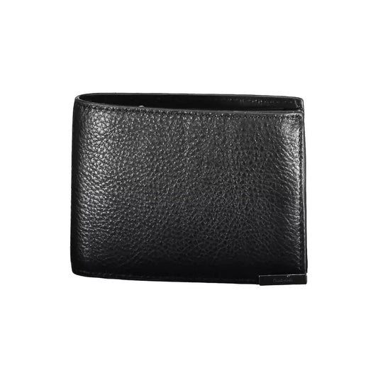 Calvin Klein Sleek Black Leather RFID Wallet Calvin Klein