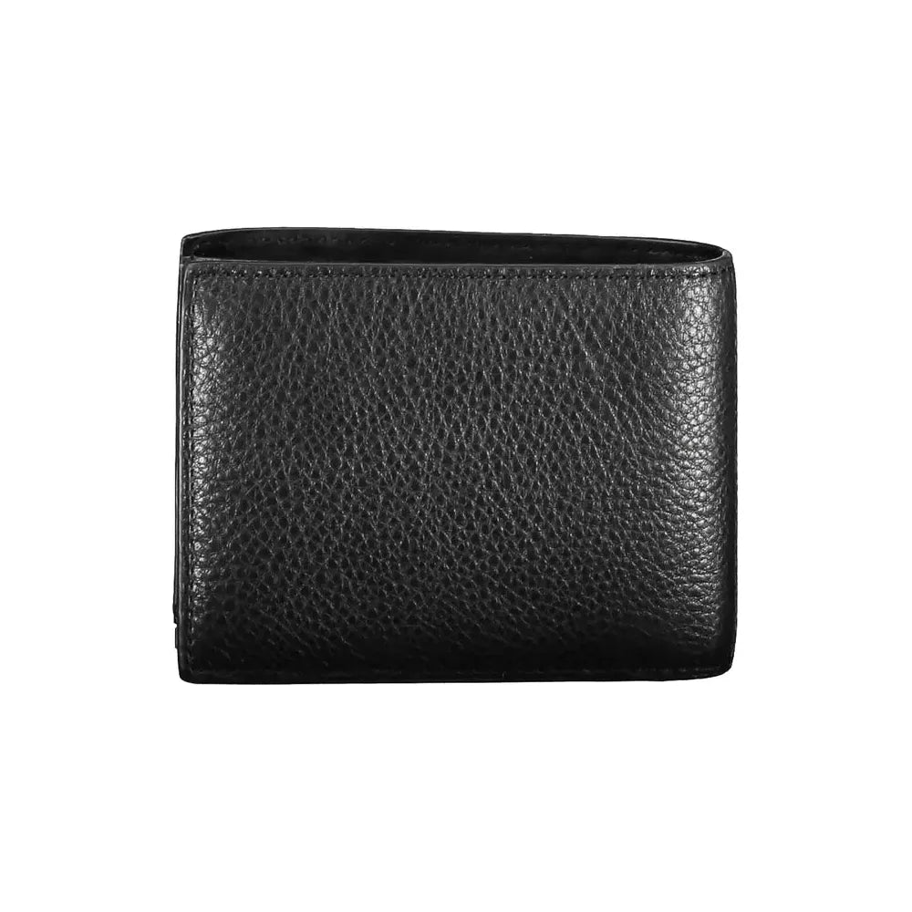 Calvin Klein Sleek Black Leather RFID Wallet Calvin Klein