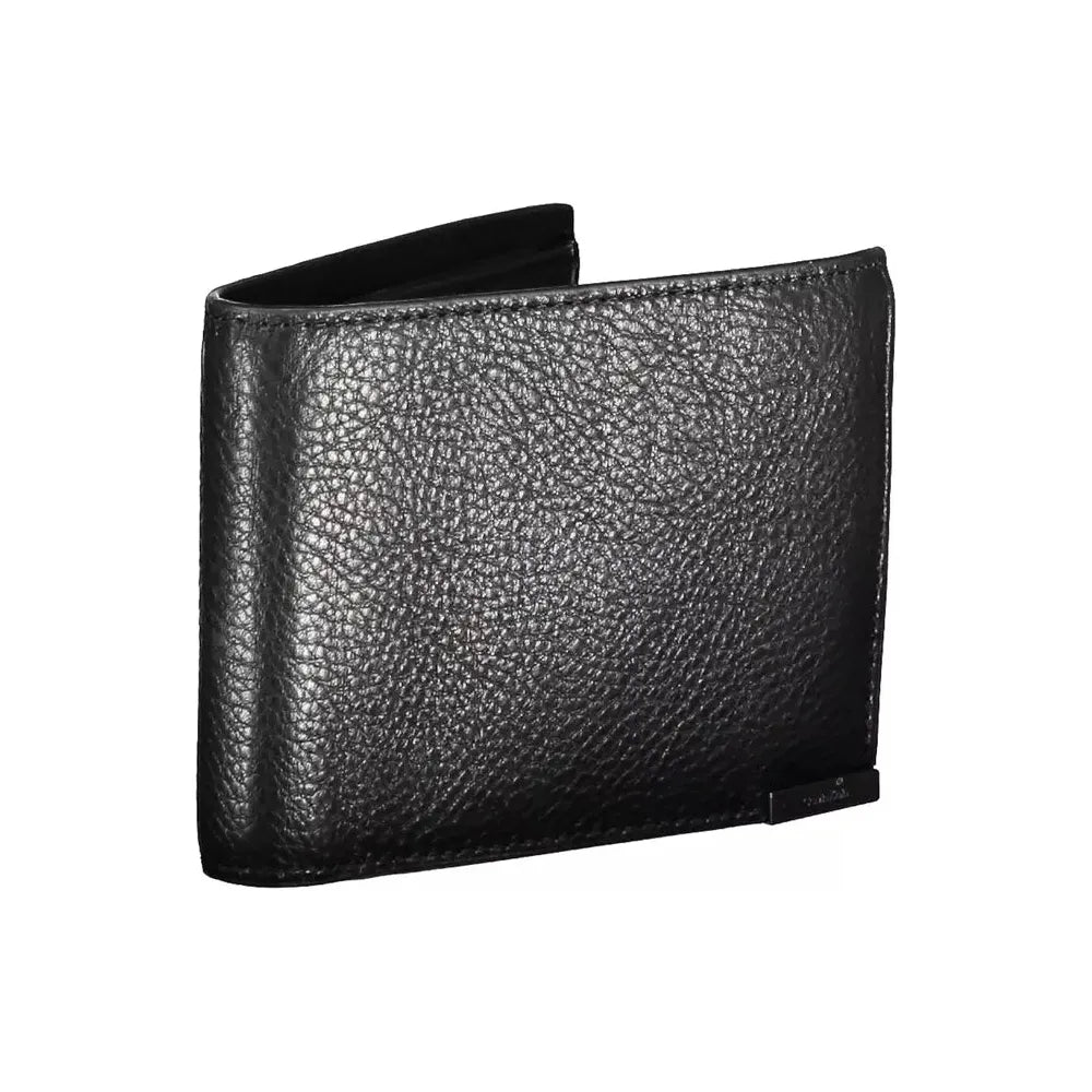 Calvin Klein Sleek Black Leather RFID Wallet Calvin Klein