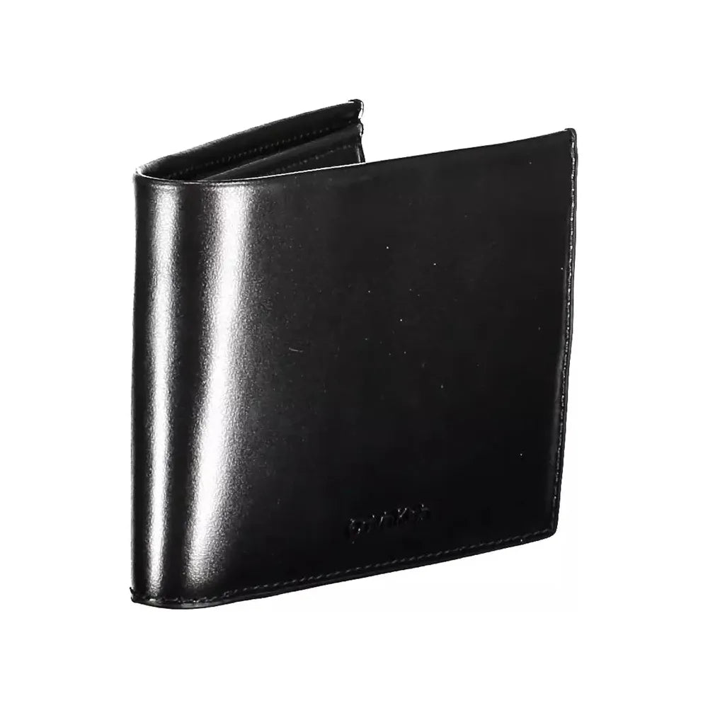 Calvin Klein Sleek Black Leather Wallet with RFID Blocker Calvin Klein