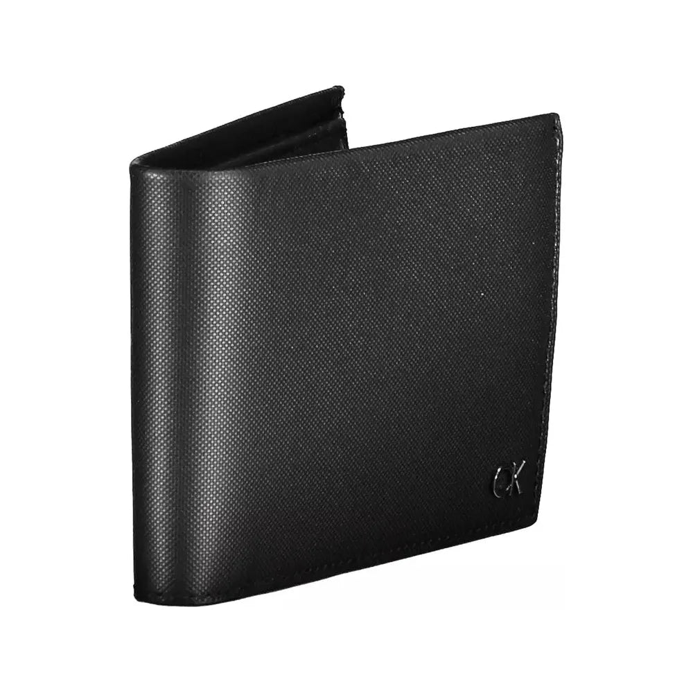 Calvin Klein Sleek Black Leather Wallet with RFID Blocking Calvin Klein