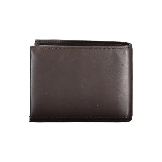 Calvin Klein Brown Leather Men Wallet Calvin Klein