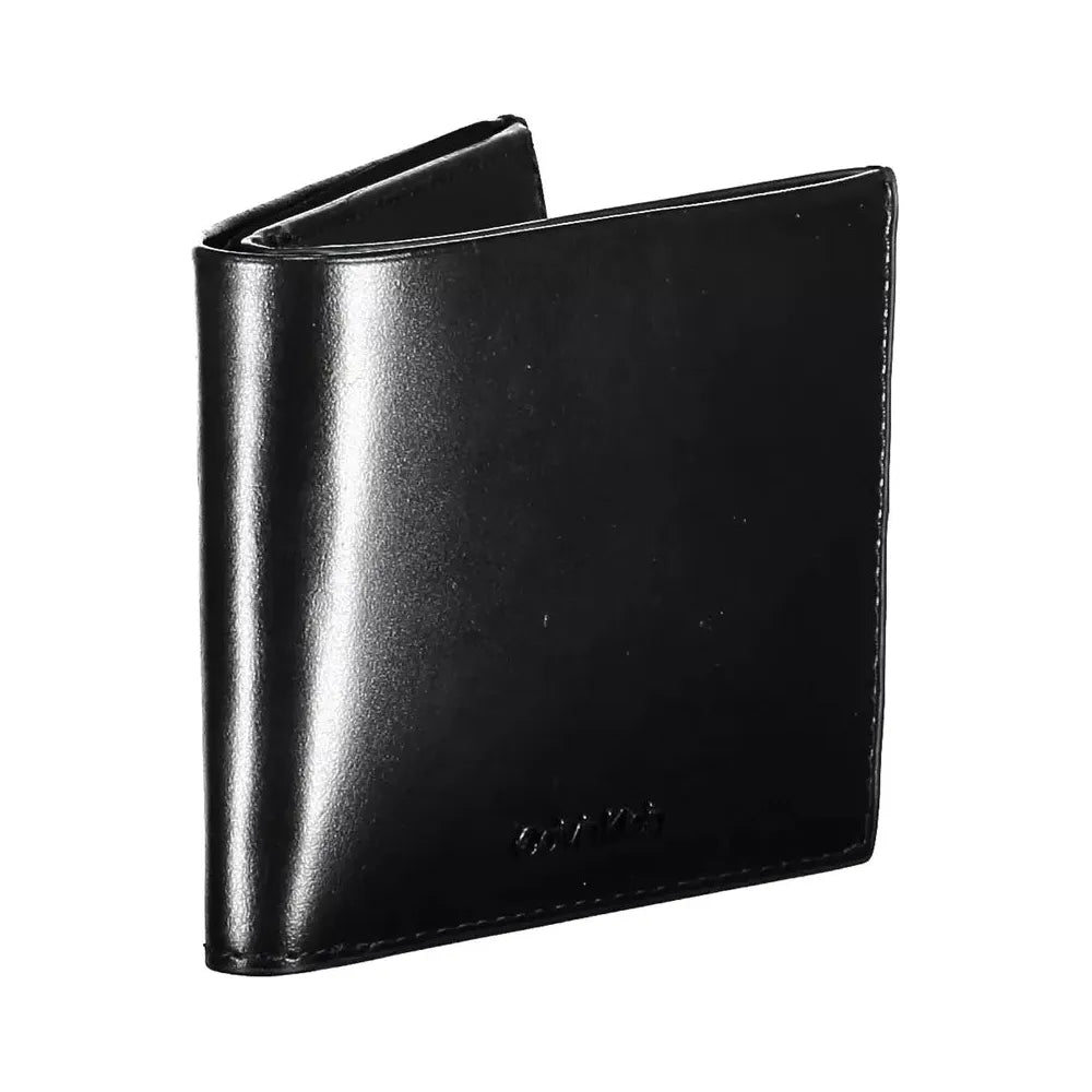 Calvin Klein Black Leather Men Wallet Calvin Klein