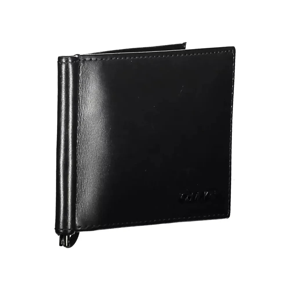 Calvin Klein Sleek Black Leather Wallet with RFID Block Calvin Klein