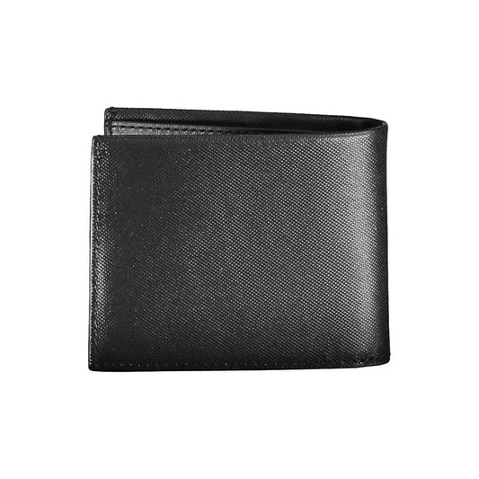 Calvin Klein Sleek Black Leather RFID-Blocking Wallet Calvin Klein